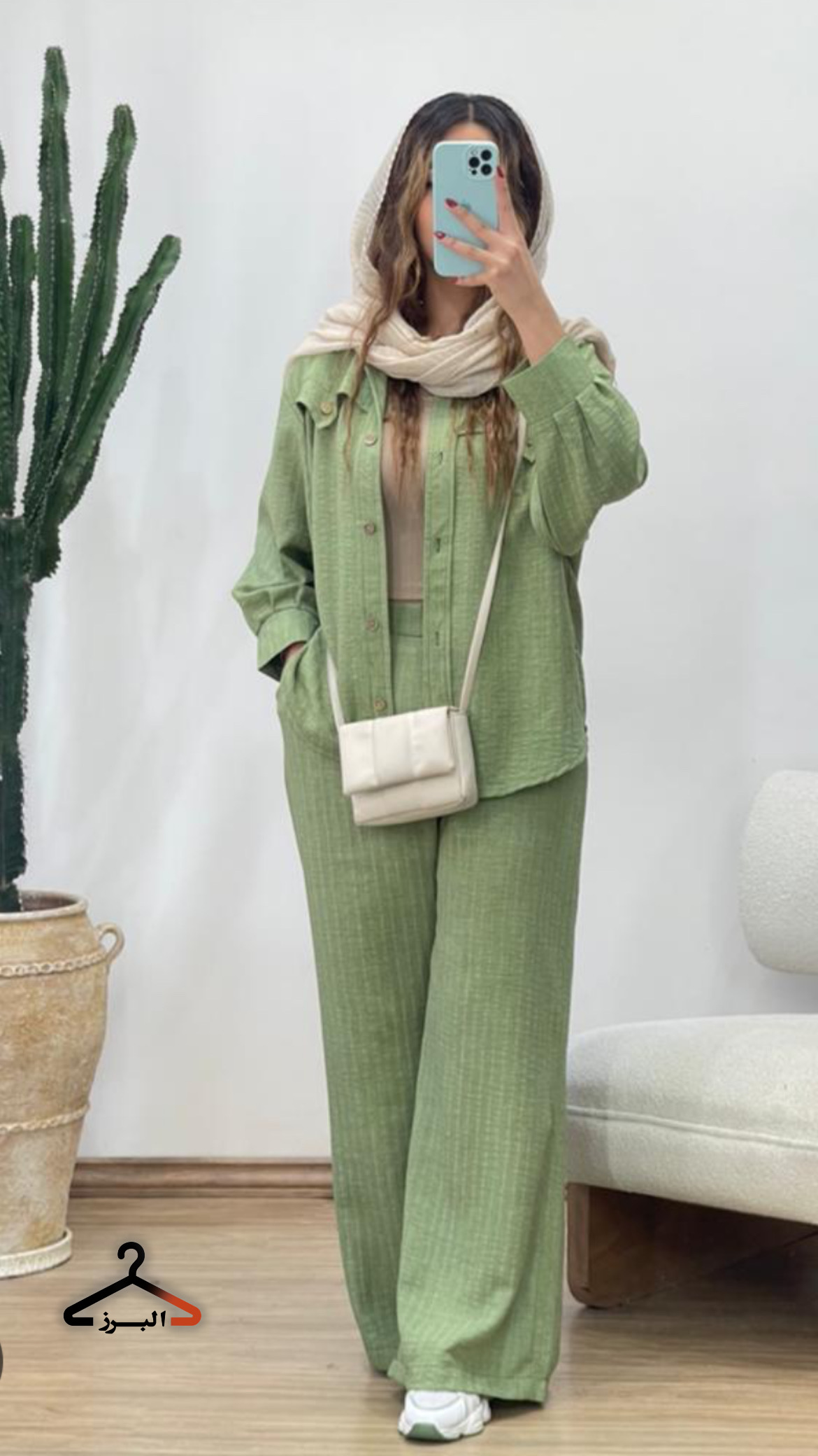 ست شومیز و شلوار شانتون