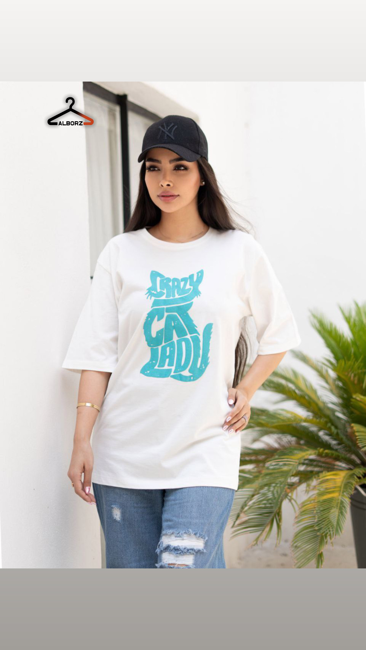 تیشرت لانگ CAT