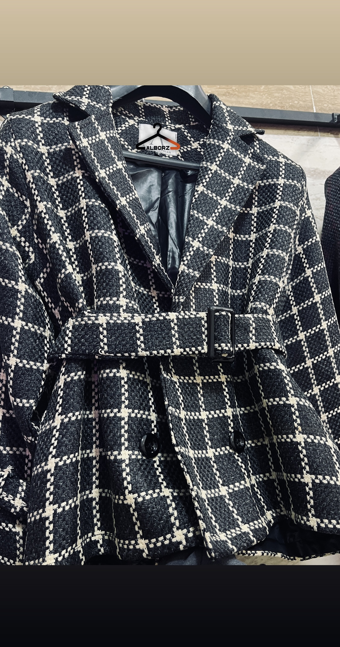 کت پشمی آستردار ترک🇨🇳